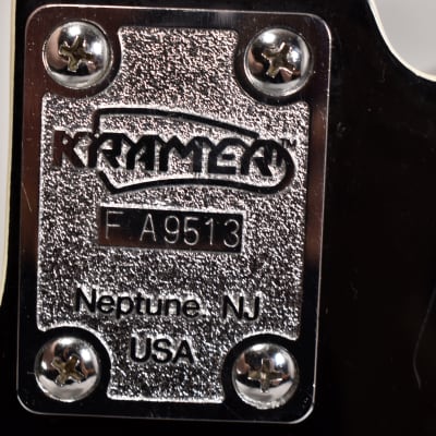 Circa 1985 Kramer Ferrington Black Finish Vintage Acoustic Electric Guitar w/OHSC image 23