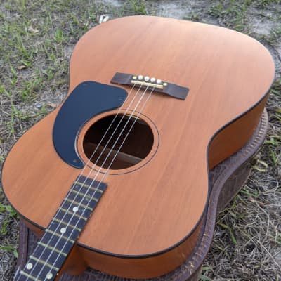 Vintage 1962 Gibson TG-0 Tenor Acoustic Guitar Original Gator Case No Repairs Original Sales Receipt image 7