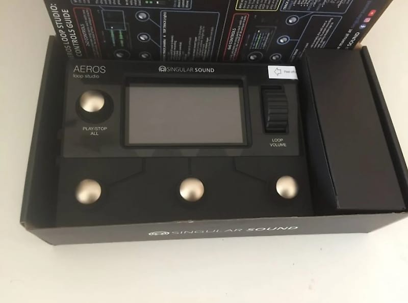 Singular Sound Aeros Loop Studio Stereo Looper Pedal w/ Original box & paperwork image 1