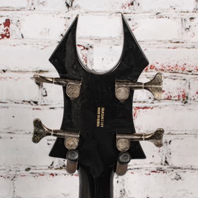 BC Rich - Beast Bass Guitar - Black - MIK - w/ OHSC - x2109 (USED) image 6