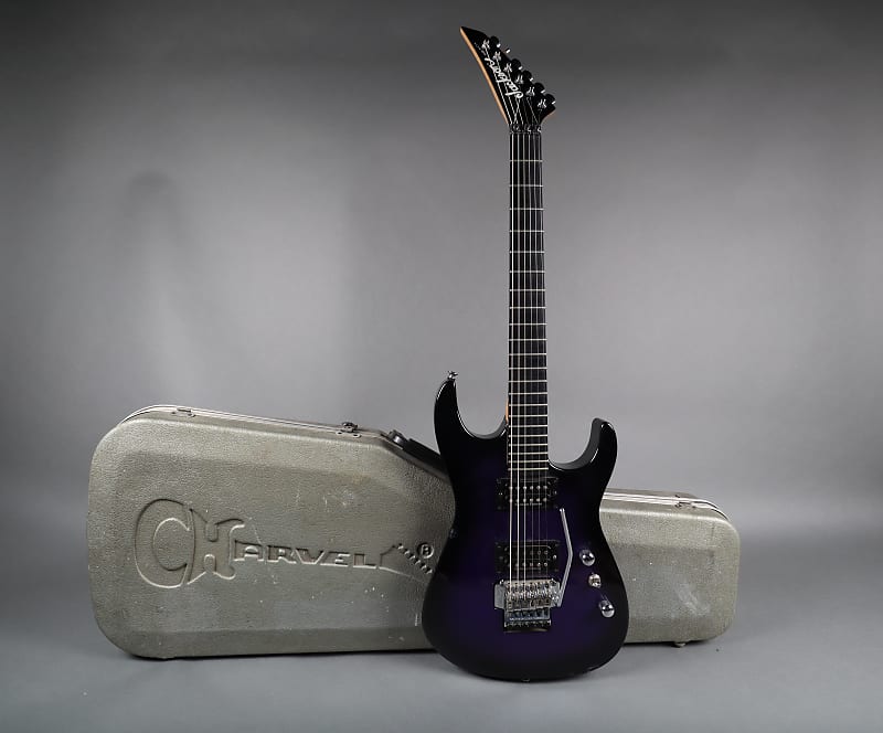 Jackson USA Dinky 1997 Reverse Headstock - Purple Burst w