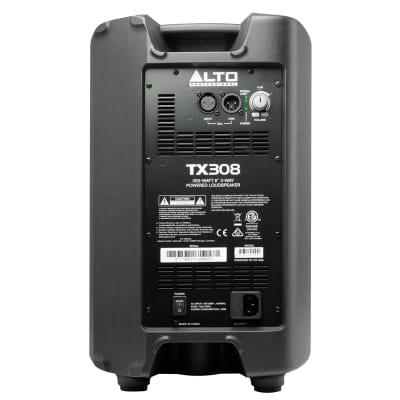 Alto Professional TX308 350 Watt 8" inch 2-Way Powered Active DJ PA Loudspeaker image 3