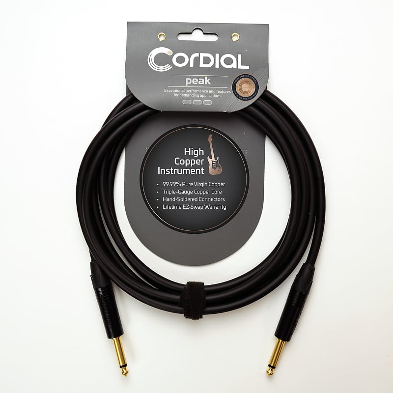 Cordial 3m /~10ft Premium High-Copper German Instrument | Reverb