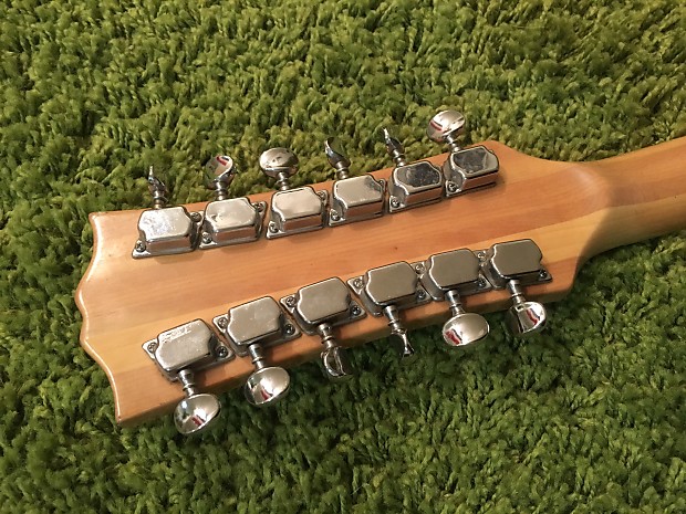 Kimberly VIP12 1960s White Kawai Tiesco 12 String Electric