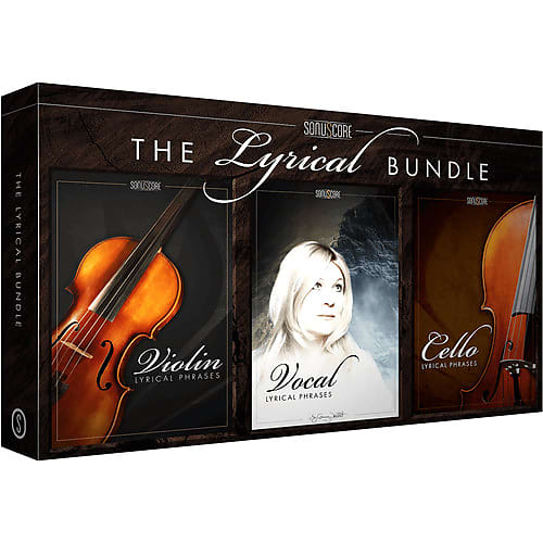 SONUSCORE Lyrical Bundle Cello, Vocal, and Violin Phrases for Composition and Sound Design (Download) image 1