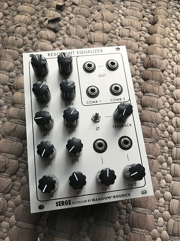 Serge Resonant EQ (ResEQ) :: Random Source :: Eurorack | Reverb
