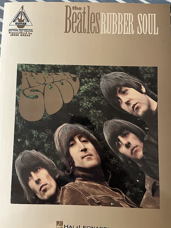The Beatles Rubber Soul Guitar Tab / Tablature Book Reverb