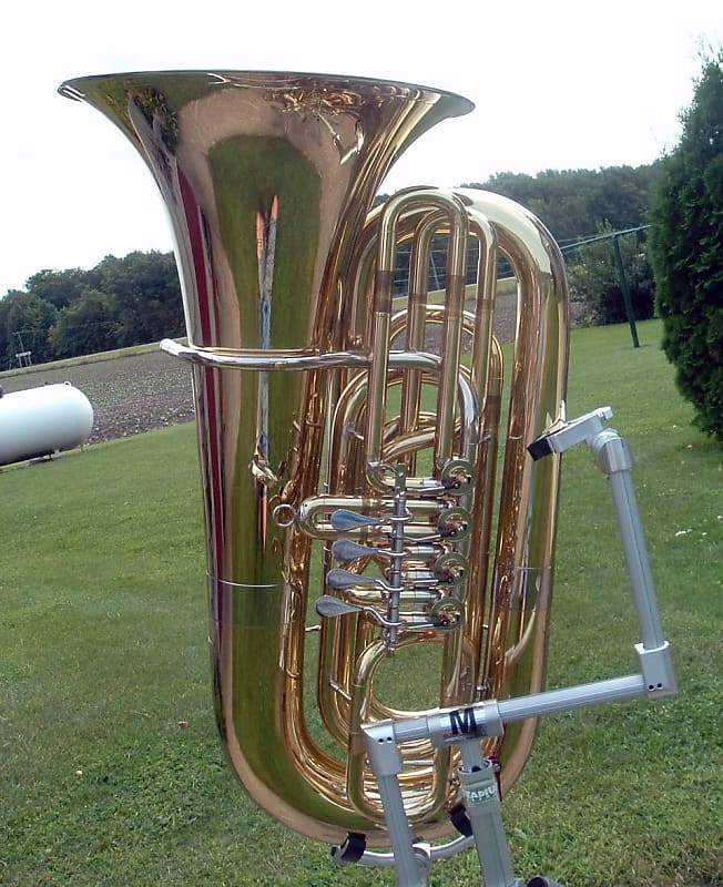 Miraphone 191 5/4 BBb Tuba With Jakob Winter Hard Case & Tuba Reverb