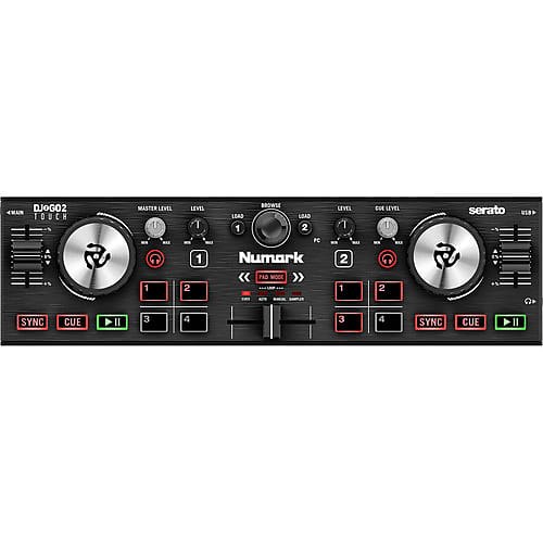Numark DJ2GO2Touch 2 Channel Serato DJ Controller image 1