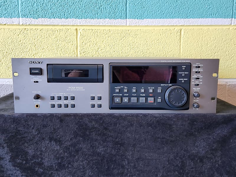 Sony PCM-R500 DAT Digital Audio Recorder | Reverb