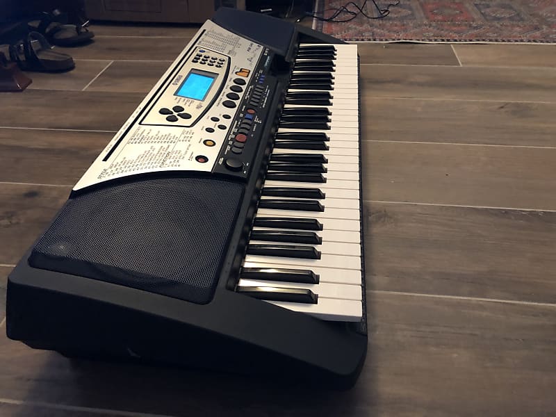 Yamaha PSR-340 1999 - Black & Silver | Reverb