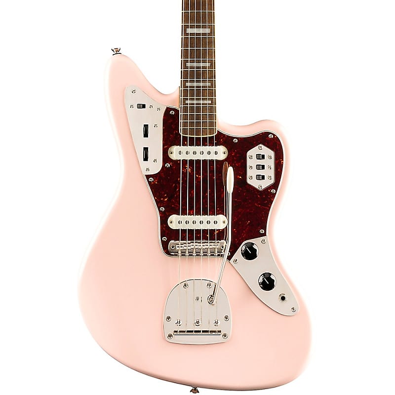 Squier Classic Vibe '70s Jaguar Limited-Edition Electric Guitar Shell Pink image 1
