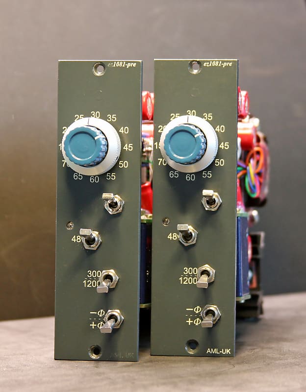 AML ez 1081 Pair ( Mod - Output Trim and Mic /Line Switch ) | Reverb