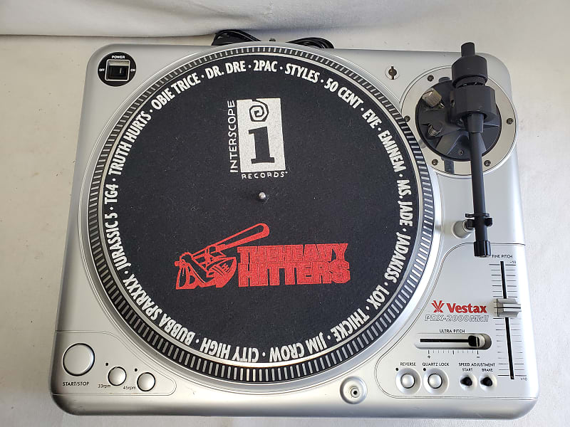 Vestax PDX-2000 MKII Professional DJ Turntable #1213 Good