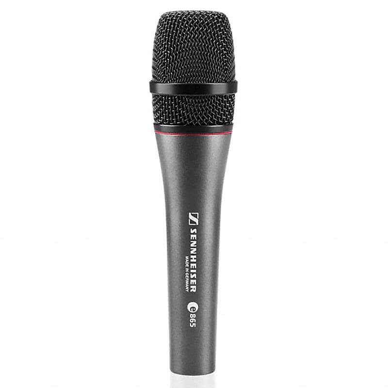 Sennheiser e865 Handheld Condenser Supercardioid Live Vocal Speech Microphone image 1