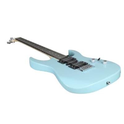 Artist SS45 Sonic Blue Electric Guitar & Accessories image 7