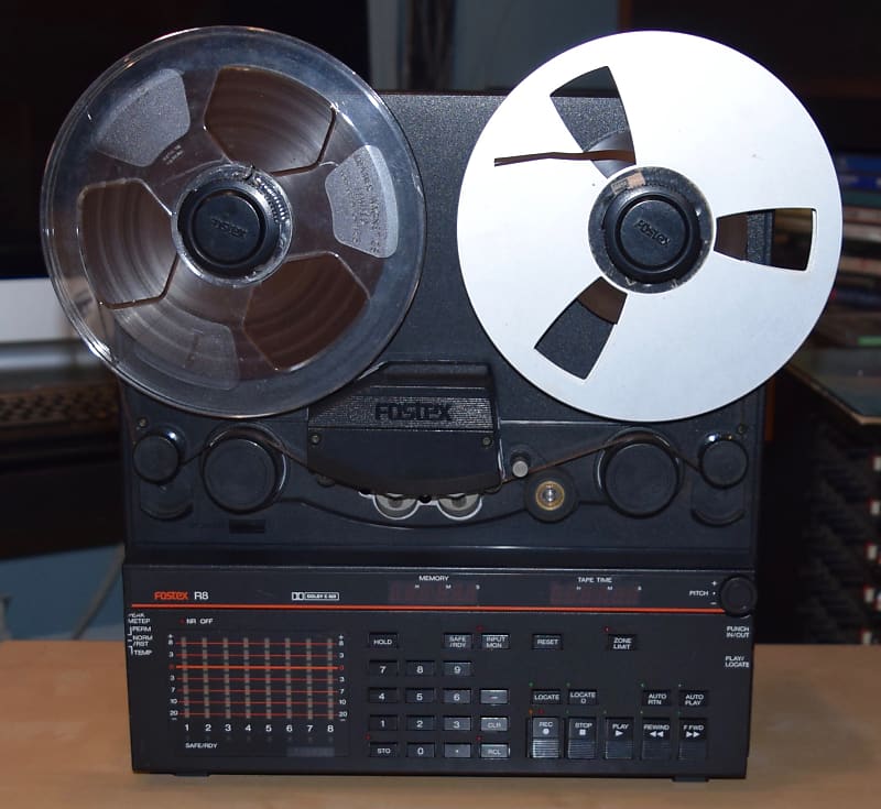 オープンリール　FOSTEX R8 Fostex R8 - The 8-Track Take-Away (SOS Jan 89)