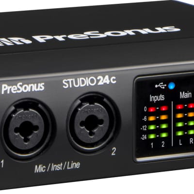 Presonus Studio 24C USB-C Audio/MIDI interface image 2
