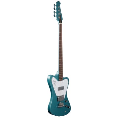 Gibson Non-Reverse Thunderbird Electric Bass (with Case), Pelham Blue image 4