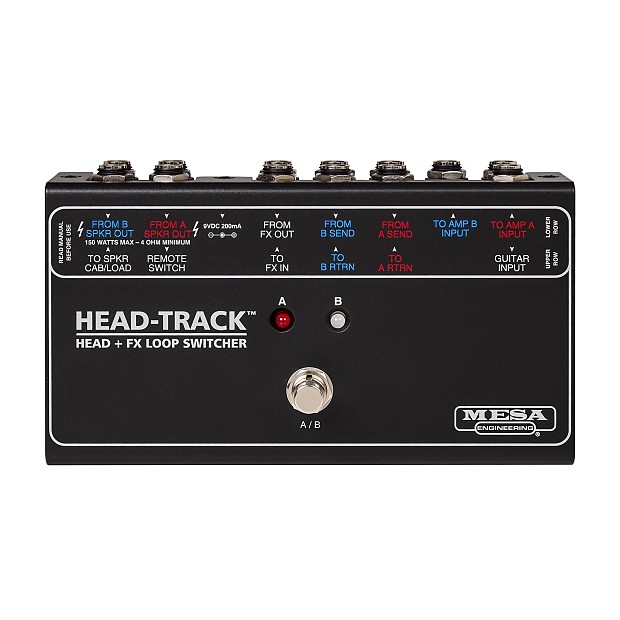 Mesa Boogie AC-HS Head Track Head and FX Loop Switcher image 1