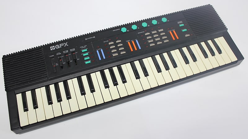 Vintage GPX KB898 Squarewave Keyboard Synthesizer Synth image 1