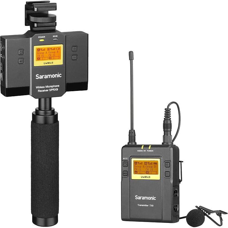 Wireless Clip On Saramonic UWMIC9 (2 Transmitter + 1 Receiver)