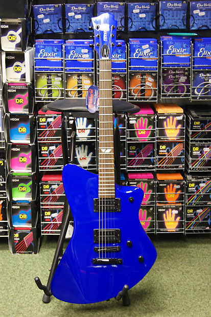 【Fernandes】 Vertigo X MTV ミステリアスブルー Fernandes Vertigo X electric guitar in metallic blue | Reverb