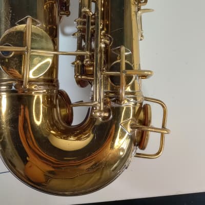 C.G. Conn New Wonder Series I Alto Saxophone 1923 Gold Finish image 7