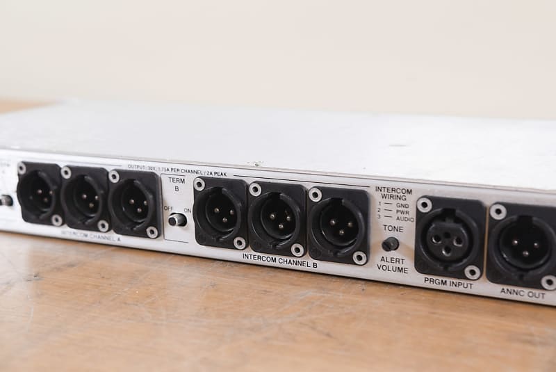 Clear-Com PL pro MS-232 2-Channel Main Station (church owned
