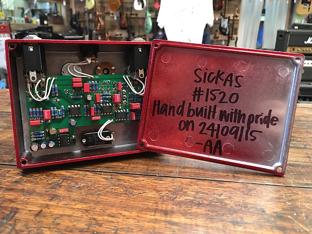 Bondi Effects Sick As Overdrive Limited Edition Red | Reverb Bondi Effects Sick As Overdrive Limited Edition Red | Reverb