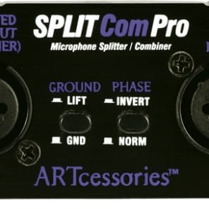 ART SPLITCom Pro Microphone Splitter / Combiner image 4