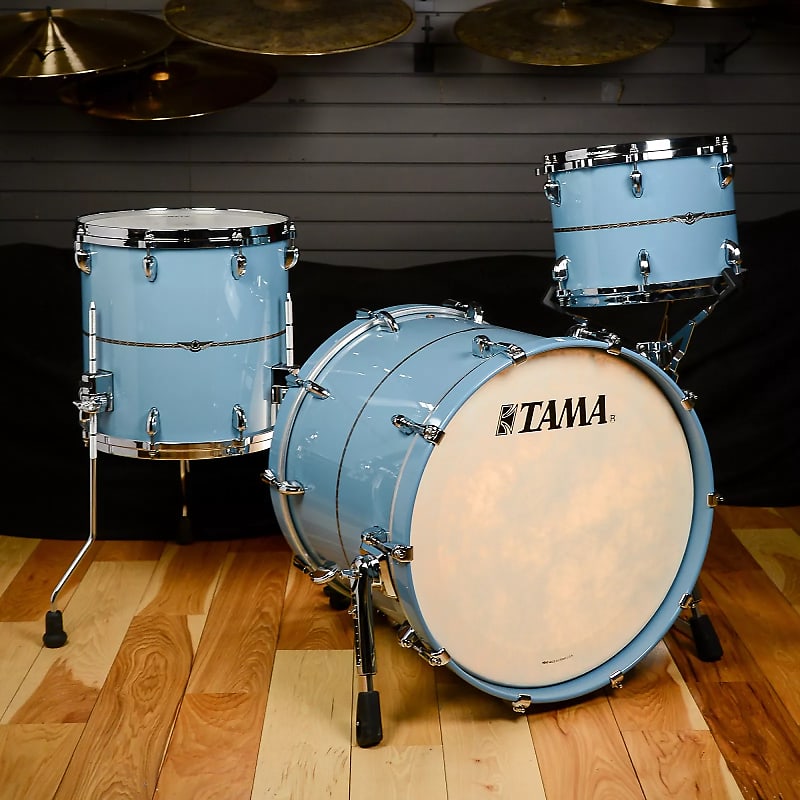 Tama Star Maple 20x14 / 12x8 / 14x14" 3pc Shell Pack with Outside Inlay image 1