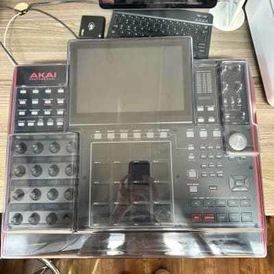 Akai MPCX Sampler / Sequencer Desktop Workstation with fitted SKB Case, DeckSaver, extra internal Hard Drive, $600 of Sounds, and printed custom tutorial guidebook image 1