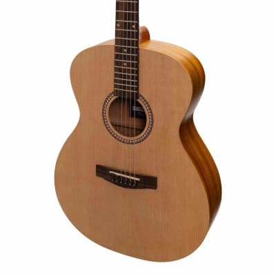 Martinez Small Body Acoustic Guitar Left Handed MF-25L-NST image 2