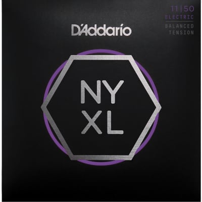 D'Addario NYXL1150BT, filet nickel, Balanced, Medium, 11-50 - Jeu guitare électrique image 1
