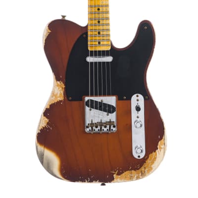 Fender Custom Shop '52 Telecaster Heavy Relic, Lark Custom - Violin Burst (615) image 1