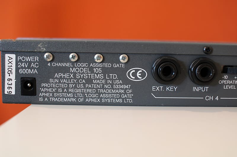 Aphex 105 Logic Assisted Gate | Reverb