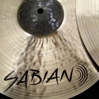 Sabian Crescent Element 14" Hi Hat Cymbals/# EL14H/Top-1054g + Bottom-1407g/New image 3