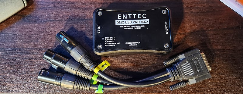ENTTEC DMX USB Pro2 1024-Ch USB DMX Interface