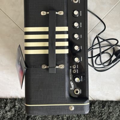 Supro 1822R Delta King 12 15-Watt 1x12" Guitar Combo 2021 - Present - Black / Cream Stripes image 2
