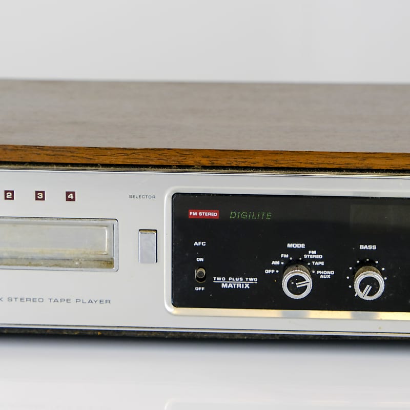 Zenith Solid State Eight Track Player E680 70's