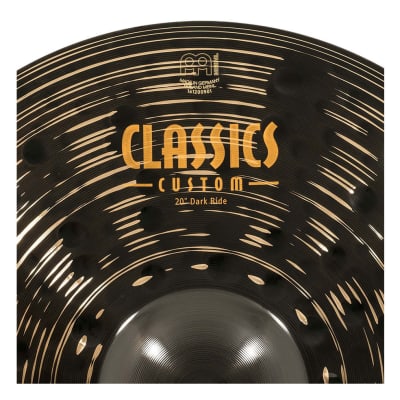 Meinl Classics Custom Dark 20" Ride Cymbal - Used image 4