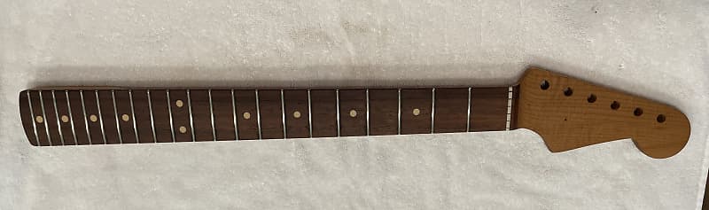 Musikraft Strat Neck Roasted Maple & Rosewood 2020 | Reverb