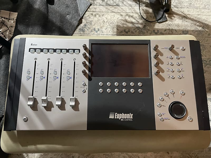 Euphonix MC Control 4-Fader DAW Control Surface with Touch Screen 2000s - Silver image 1