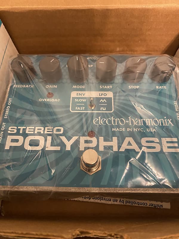 Electro-Harmonix Stereo Polyphase Optical Phase Shifter | Reverb