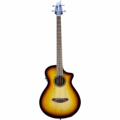 Breedlove ECO Discovery S Concert Edgeburst Bass CE - Sitka Spruce / African Mahogany image 2