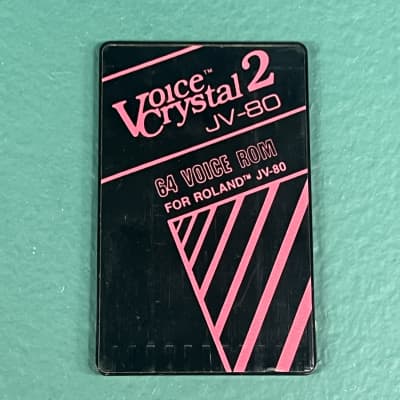 Roland Voice Crystal 2 64-Voice Rom Card for JV-80 jv80