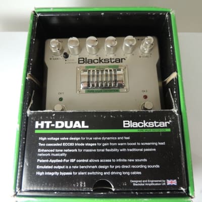 Reverb.com listing, price, conditions, and images for blackstar-ht-dual