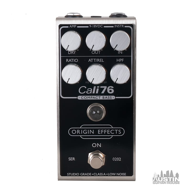 Origin Effects Cali76-CB Compact Bass '64 Black Panel