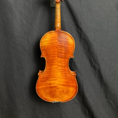 Hopf German-made 4/4 Violin, 1962, w/case & bow image 10
